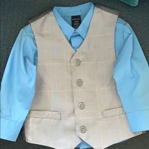 Nautica dress shirt and vest (all offers will be considered)